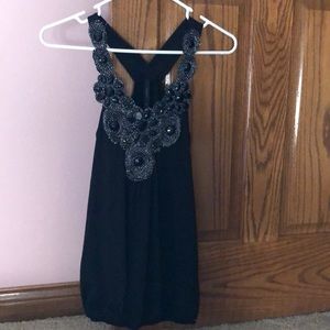 Black tank top Razorback